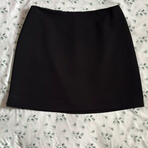 bebe Elegant Black Mini Skirt